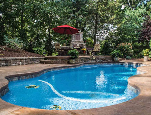 Freeform Shaped Swimming Pools Manufacturer in Ludhiana