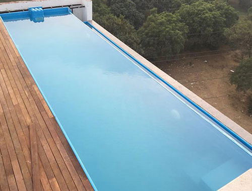 Fiberglass Infinity Swimming Pool Manufacturer in Ludhiana