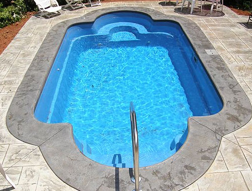 Roman Shaped Swimming Pool in Ludhiana